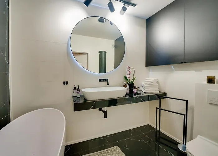 Apartamento Deluxe Black Orchid Baltic Concept Dźwirzyno